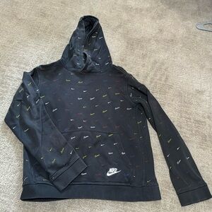 3 used youth size large Nike Hoodies